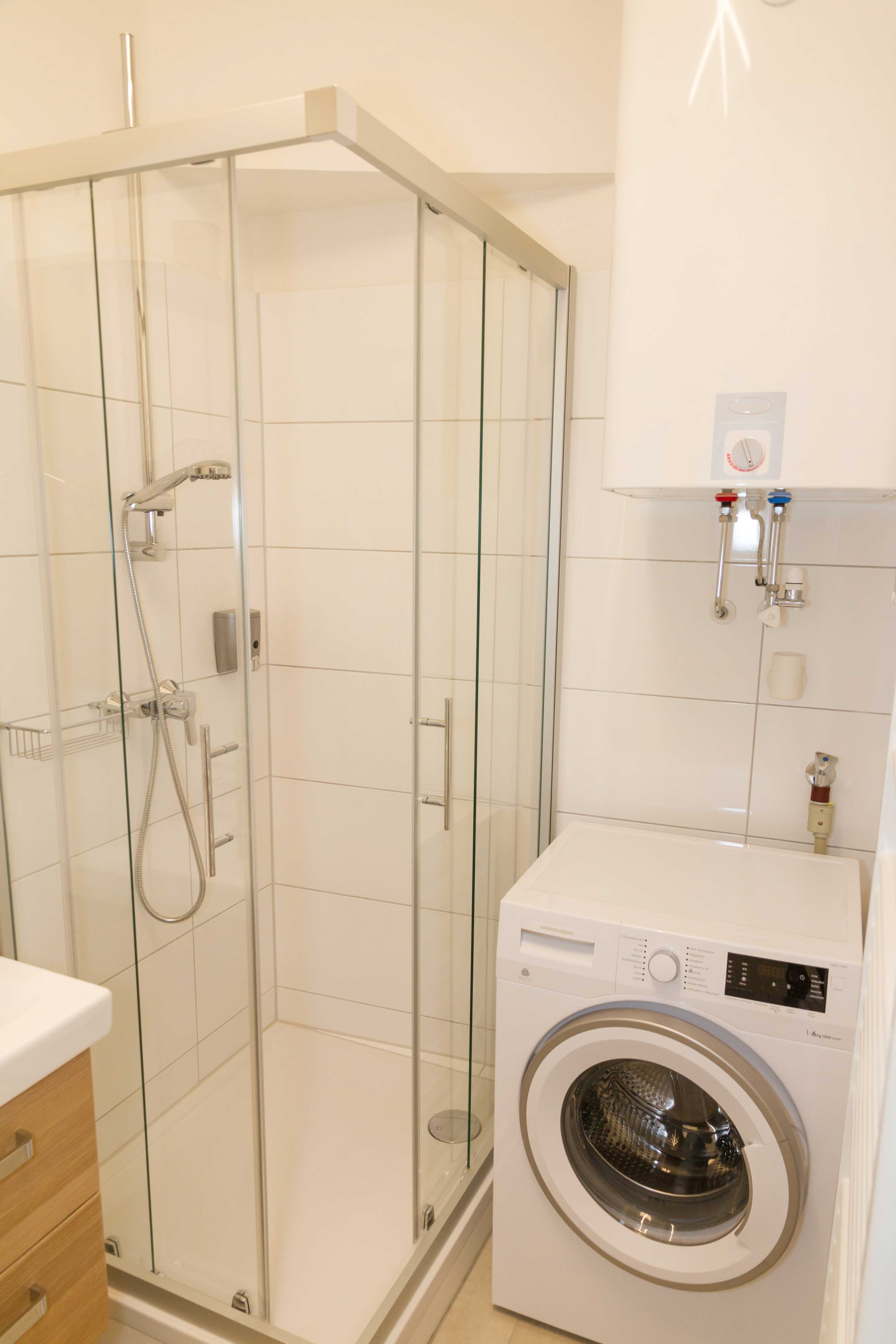 Badezimmer – Appartement Joanneum 2. Stock