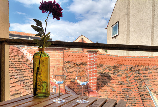 Ausblick – Appartement Joanneum 5. Stock