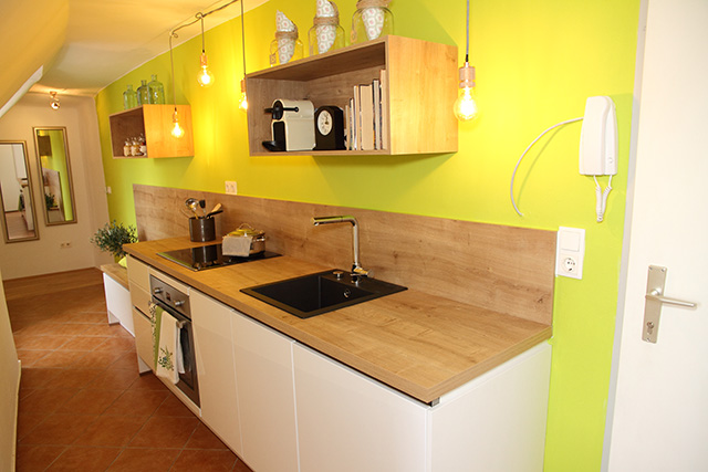 Küche – Appartement Joanneum 5. Stock